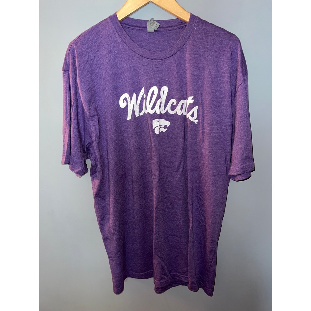 Next Level Apparel Kansas State Wildcats T-Shirt Mens XXL Purple Heather Tee
